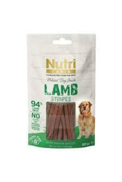 Nutri Canin Tahılsız Kuzu Etli Yaş Köpek Ödülü 80 gr