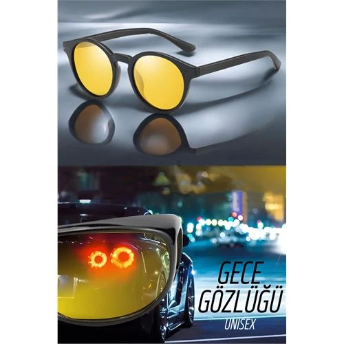 Modacar Parlama Önleyici Gece Sürüş Görüş Gözlüğü Sis Far Işık Önleyici Anti-Fog Gözlük ürün görseli 1