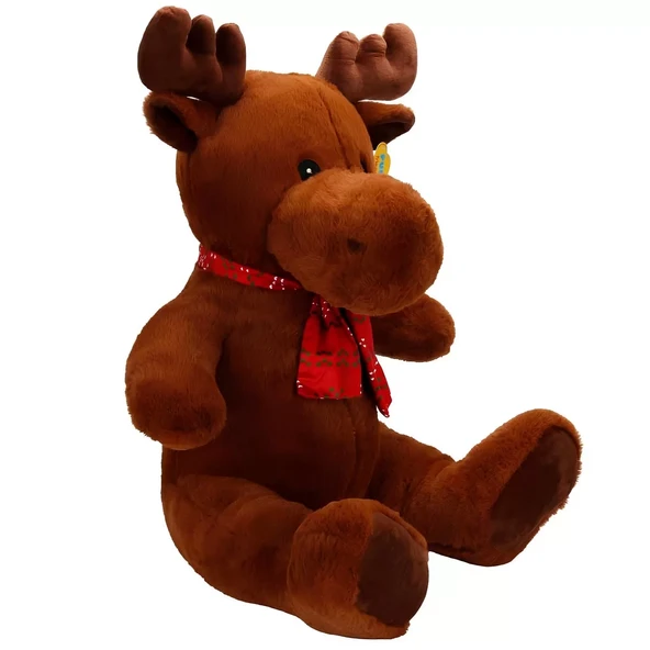 Atkılı Geyik Peluş 52 cm - Resim 3