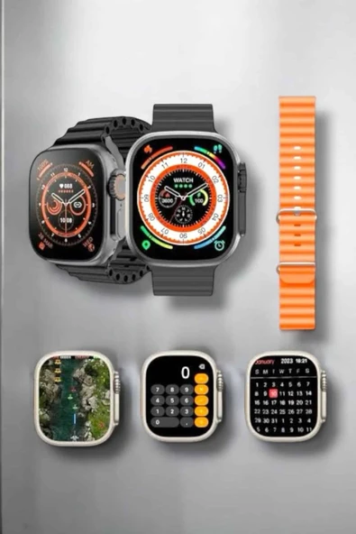 Adımsayar, Uyku Takibi ve Spor Kalori Hesaplama Akıllı Saat - Resim 3