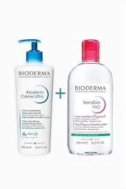 BİODERMA ATODERM CREAM ULTRA 500 ML + SENSİBİO H2O 500 ML ürün görseli 1