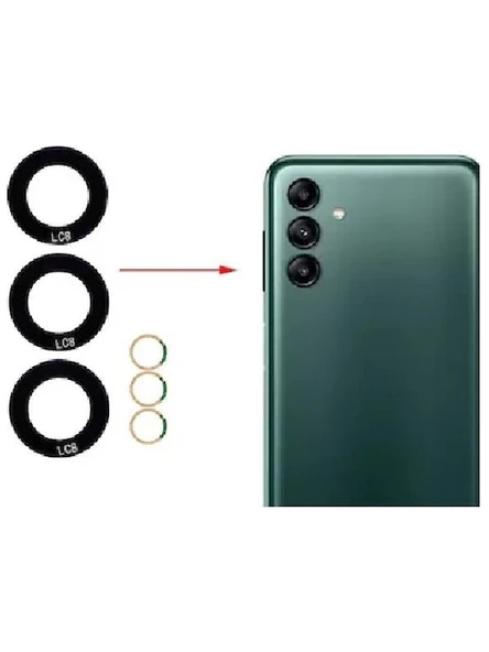 Samsung Galaxy A04S A047F İle Uyumlu Kamera Camı ürün görseli
