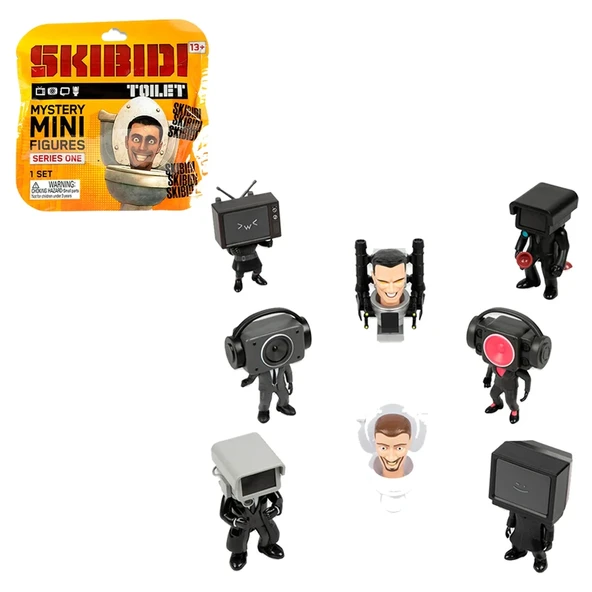 Skibidi Toilet Mini Sürpriz Figür ürün görseli