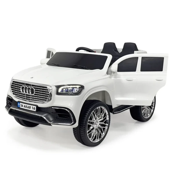 Admire GT Beyaz Uzaktan Kumandalı 4X2 12 VOLT Akülü Araba - Resim 2