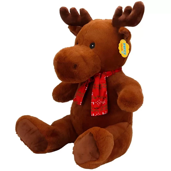 Atkılı Geyik Peluş 52 cm - Resim 2