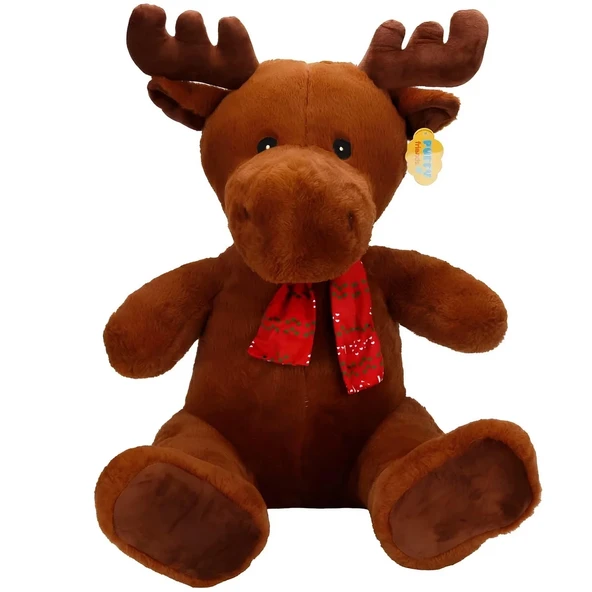 Atkılı Geyik Peluş 52 cm ürün görseli