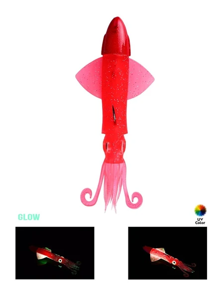 Fujin Calamax EVO Combo Squid Silikon Yem Fluo Orange 240 Gr - 4