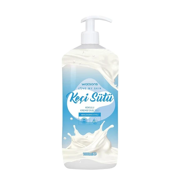 Watsons Kremli Duş Jeli 1000 Ml Keçi Sütü