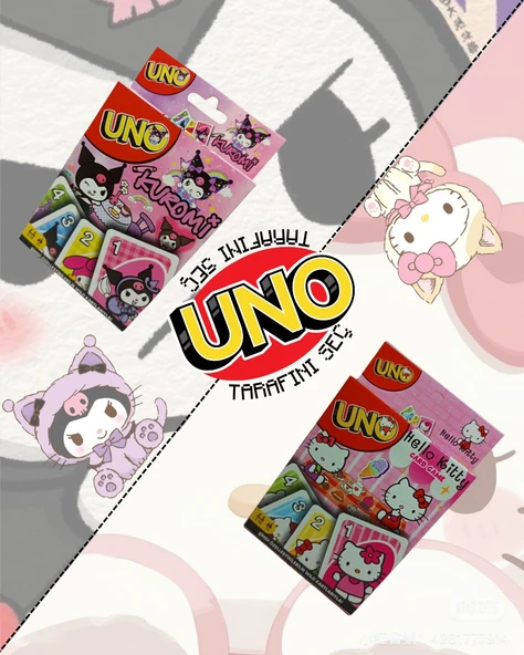 Hello Kitty'li Uno Oyun Kartı - Resim 3