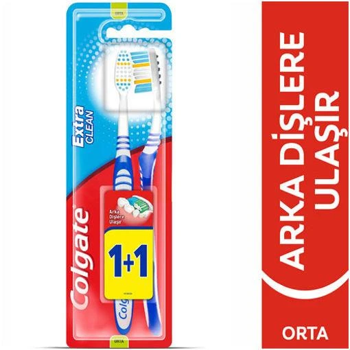 Colgate Extra Clean1+1 Diş Fırçası - 2