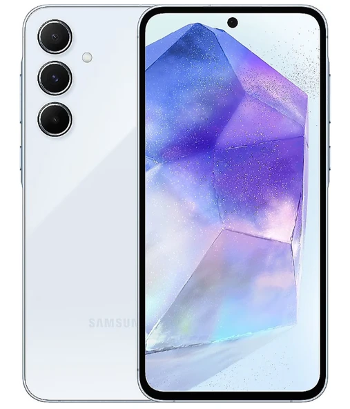 Samsung Galaxy A55 256 GB 8 GB Ram Buz Mavisi (Samsung Türkiye Garantili) ürün görseli 1