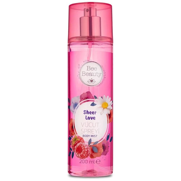 Bee Beauty Body Mist Vücut Spreyi 200 Ml Sheer Love ürün görseli