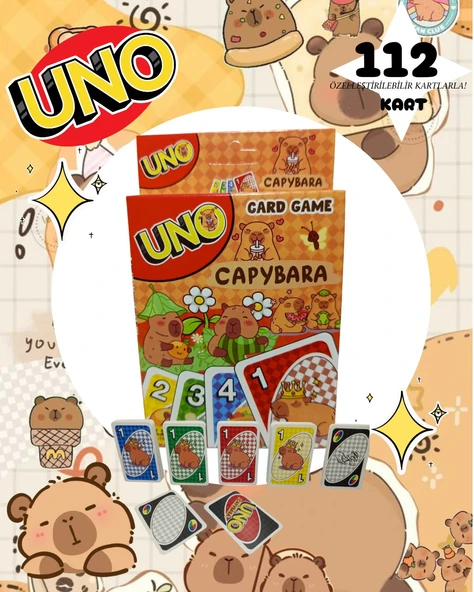 Kapibara Uno Kartı CAPYBARA ürün görseli 1