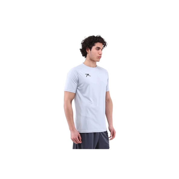Yuvarlak Yaka Basic Erkek T-shirt - Resim 6