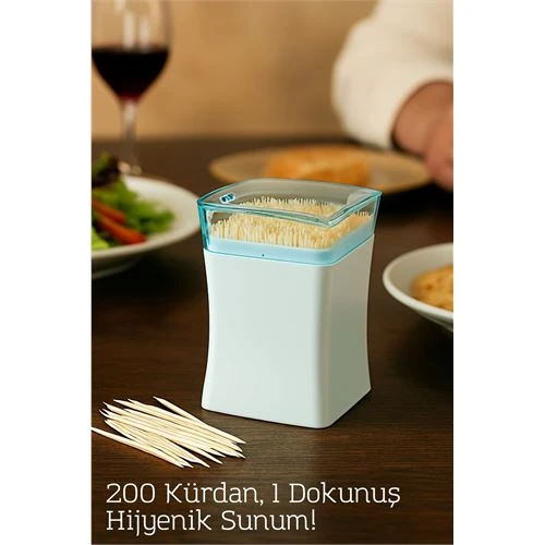 Modacar 200’lü Pratik Kutulu Kürdanlık – Hijyenik Dağıtım Mekanizmalı | Şık ve Pratik Kürdan Kutusu ürün görseli 1