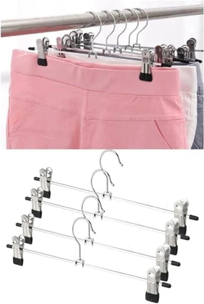 Mandallı Etek Askısı 40 cm. - 2