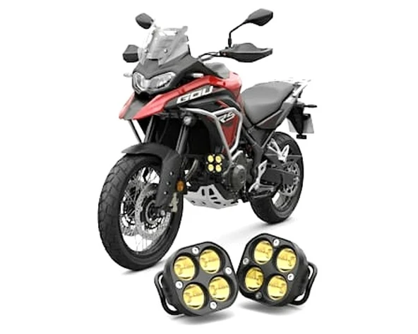 2 Adet 4 Led Sarı Işık Sis Aydınlatma Lambası 40w 12-32 Volt ürün görseli