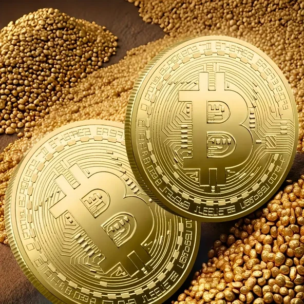 Altın Kaplama Bitcoin Anma Madeni Coin - Arkadaşlar İçin Benzersiz Koleksiyonluk Hediye ürün görseli
