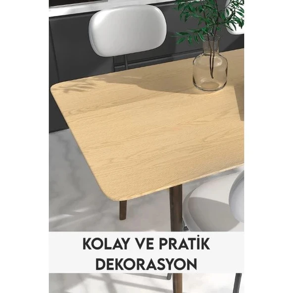 Ahşap Görünümlü Kendinden Yapışkanlı Kaplama Folyosu 5 Metre - 3