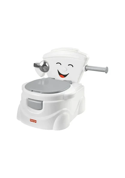 Fisher Price HJC40 Gri Eğitici Eğlenceli Tuvalet