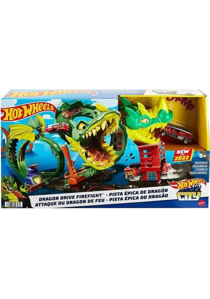 Hot Wheels Ejderha ile Müdacele Pisti HDP03 - 2