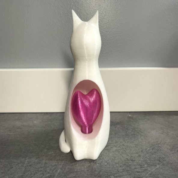 Lucy Kalp Dönen Kedi Plastik Aparat - 2