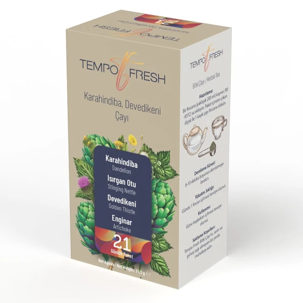 Tempo Fresh Karahindiba Devedikeni Çayı Granür - 2
