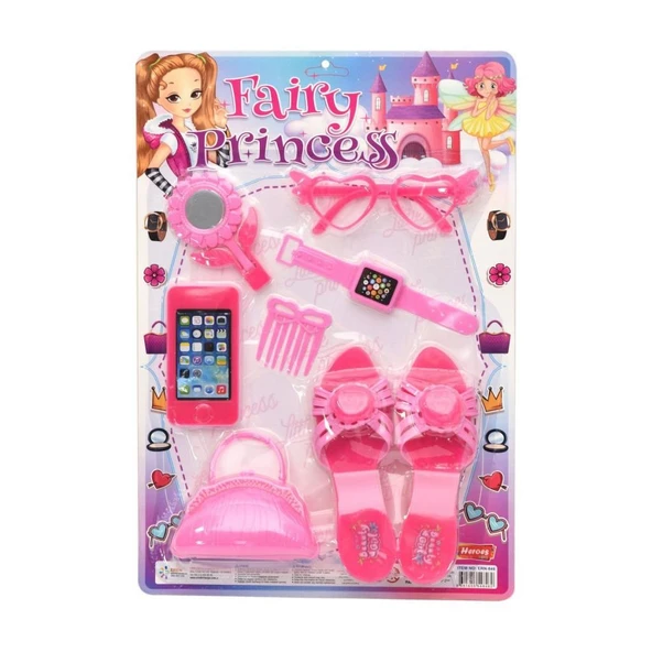 ERN-846 Heroes Toys Terlikli Güzellik Seti - Eren Eğitici Oyuncak - 1