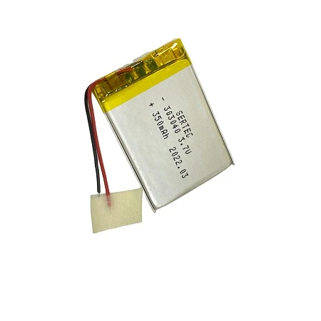 303040 3.7V 350 MAh Li-Polymer Pil (Devreli/1.5A) ürün görseli 1