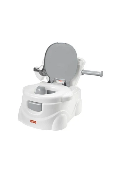 Fisher Price HJC40 Gri Eğitici Eğlenceli Tuvalet - 2