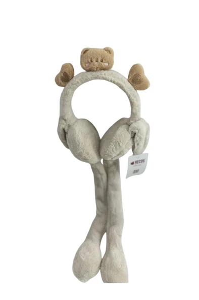 Recos Çocuk Peluş Figürlü Oynar Kulaklı Hareketli Sesli Kışlık Kulaklık RCS.AKHV.2025