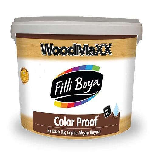 Filli Boya WoodMaXX® Color Prof Su Bazlı Dış Cephe Ahşap Boyası 2,5 Lt