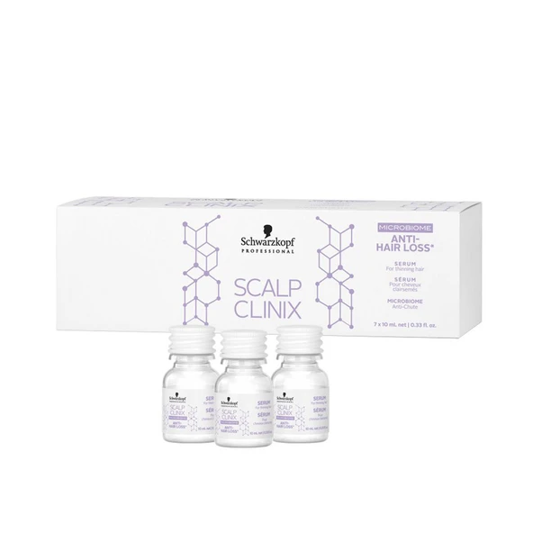 Scalp Clinix Saç Dökülmesini Engellemeye Yardımcı Bakım Serumu 7x10ml ürün görseli