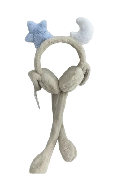 Recos Çocuk Peluş Figürlü Oynar Kulaklı Hareketli Sesli Kışlık Kulaklık RCS.AY.BJ.2025