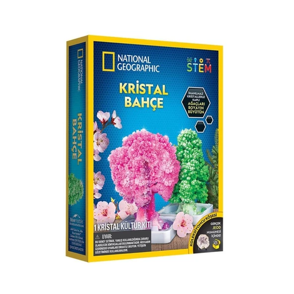 NAT00002 National Geographic Kristal Bahçe Kiti - TRCRYSGRDN +8 yaş ürün görseli