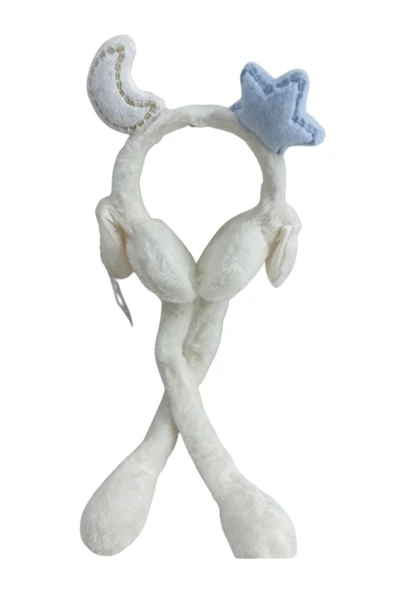 Recos Çocuk Peluş Figürlü Oynar Kulaklı Hareketli Sesli Kışlık Kulaklık RCS.AY.EKR.2025