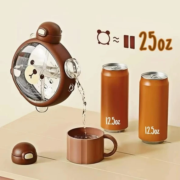 MDB Ayıcık Su Matarası - Resim 4