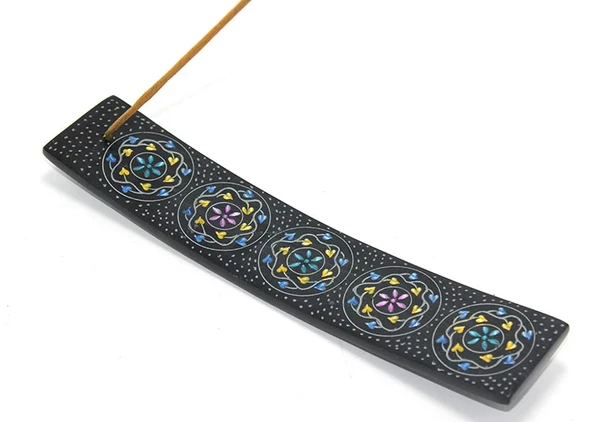 Obsidian Taşı Kayık Tütsülük Model 3 - 2