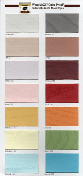 Filli Boya WoodMaXX® Color Prof Su Bazlı Dış Cephe Ahşap Boyası 2,5 Lt - 2