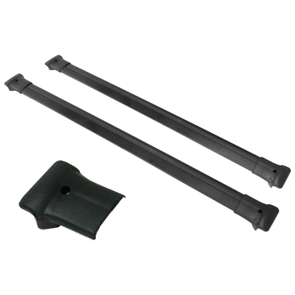 Ford Tourneo  Courier 2014-2024 Wıngbar Port Bagaj Ara Atkı Tavan Barı Siyah Renk 2 Adet - Resim 2