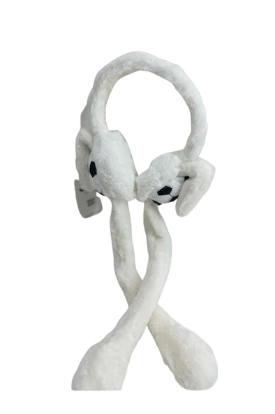 Recos Çocuk Peluş Figürlü Oynar Kulaklı Hareketli Sesli Kışlık Kulaklık RCS.TP.EKR.2025