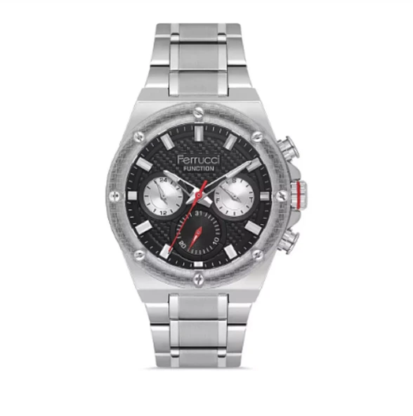 Ferrucci FCF.03566M.01 Çelik Kordon Erkek Kol Saati-F586 ürün görseli 1