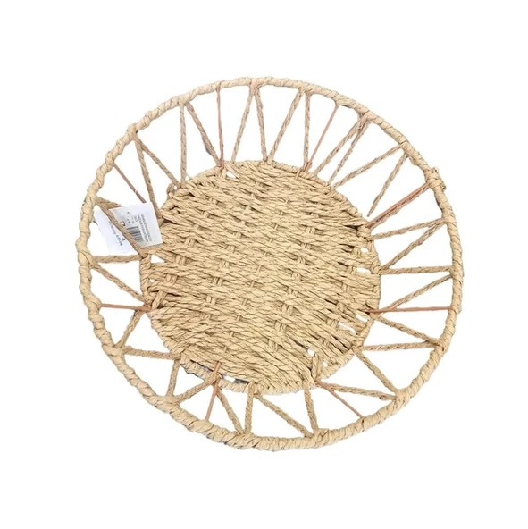 MDB Doğal Örgü Yuvarlak Sepet ürün görseli 1