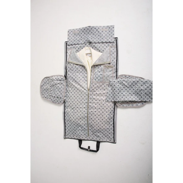 Pratik Elbise Kılıfı Seyahat Çantası - 5