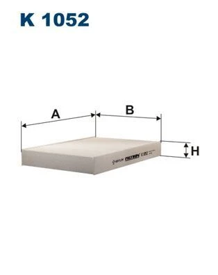 POLEN FİLTRESİ CLIO II 02>KANGOO 98>MEGANE I 96> LOGAN 04> 1.2 1.4 1.6 1.5DCI 1.9DCI K1052  7700424098-7711228912-B729800QAA ürün görseli