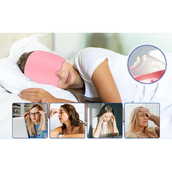 Rahatlatıcı Jel Migren Kafa Bandı - 4