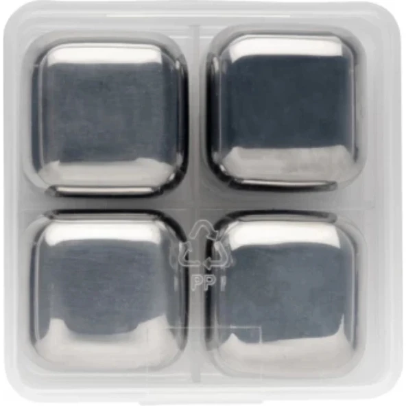 MDB 4'lü Çelik Metal Kaplama Buz Taşı - Resim 3