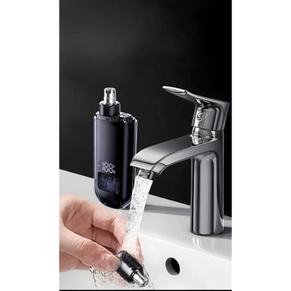 MDB Cep Çakmak Model USB Şarjlı Burun Kulak Yanak Kıl Tüy Temizleme Makinesi - Resim 2