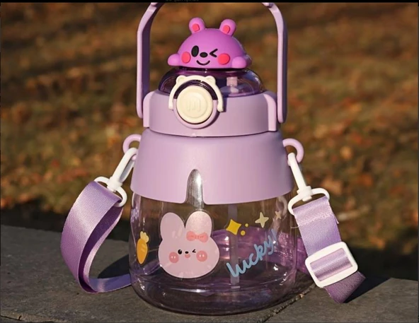 MDB Sevimli Hayvanlar Su Matarası - Resim 4