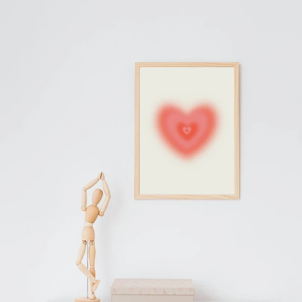 Self Love Care  Duvar Tablosu Çerçeveli 3'lü Set Ahşap Renk 35 x 50 Boyut/Ebat - Resim 3